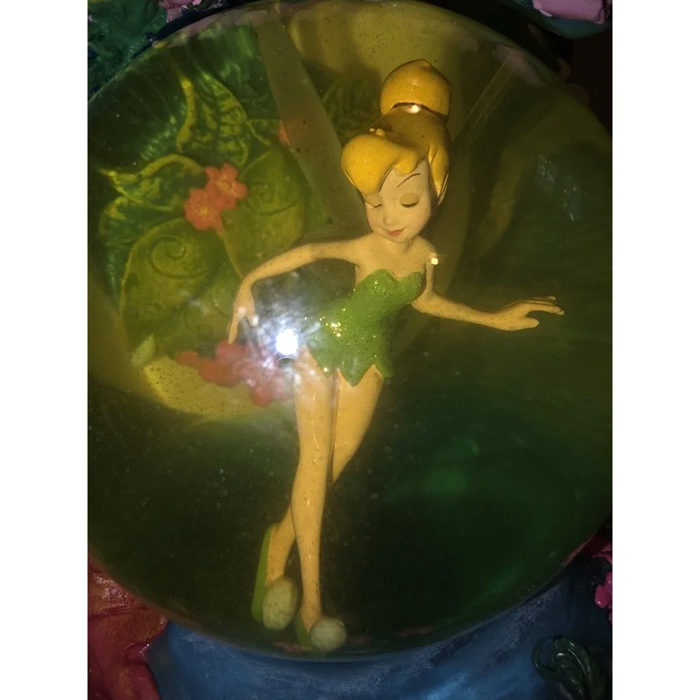 🧚✨ **FINAL ONE! Disney Tinker Bell Musical Light-Up Snow Globe 